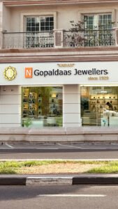 View of N Gopaldas Jewellers ( Amina Jewellers LLC ) | Diamond Jewellery in Karama | Gemstones in Dubai gold shop in Dubai