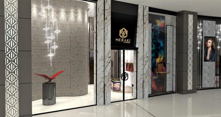 View of Meraki by Tiara Gems gold shop in Dubai