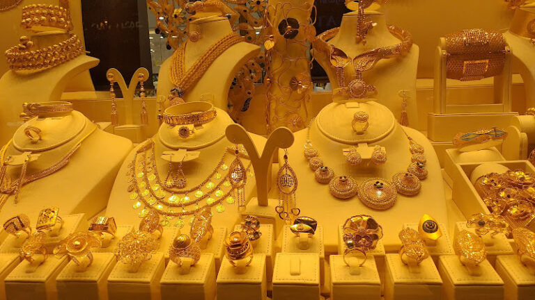 View of G B DIAMONDS (L.L.C.) gold shop in Dubai